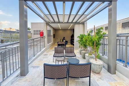 Apartamento para alugar com 50m², 1 quarto e 1 vagaChurrasqueira