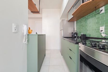 Cozinha de apartamento para alugar com 1 quarto, 46m² em Ipiranga, São Paulo