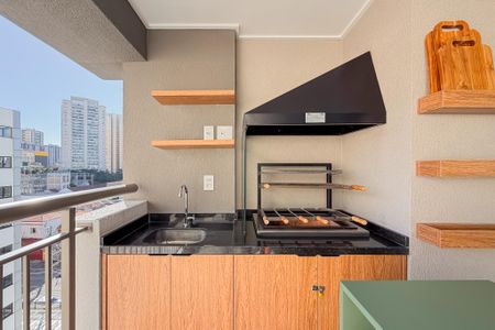 Varanda Gourmet de apartamento para alugar com 1 quarto, 46m² em Ipiranga, São Paulo
