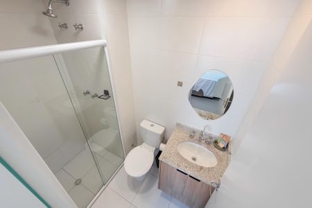 Apartamento para alugar com 50m², 1 quarto e 1 vaga Apartamento para alugar com 50m², 1 quarto e 1 vagaBanheiro da Suíte
