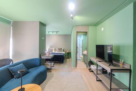 Studio à venda com 39m², 1 quarto e 1 vagaStudio
