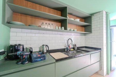 Studio à venda com 39m², 1 quarto e 1 vagaCozinha