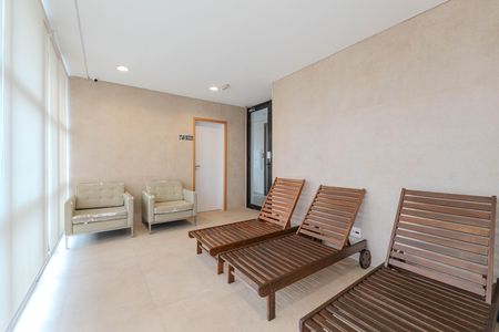 Studio à venda com 39m², 1 quarto e 1 vagaSaúna