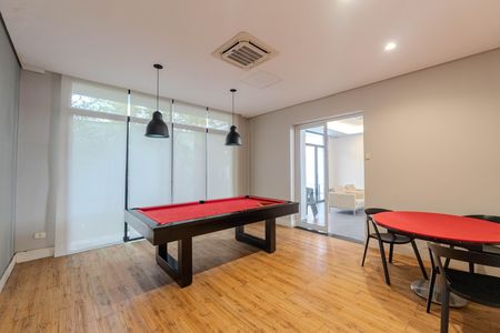Studio à venda com 39m², 1 quarto e 1 vagaSalão de jogos