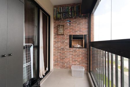 Varanda da Sala de kitnet/studio para alugar com 1 quarto, 47m² em Lindoia, Curitiba