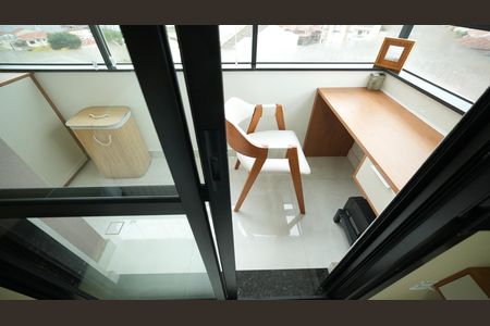 Sacada de apartamento à venda com 3 quartos, 125m² em Vila Santa Teresa, Santo André