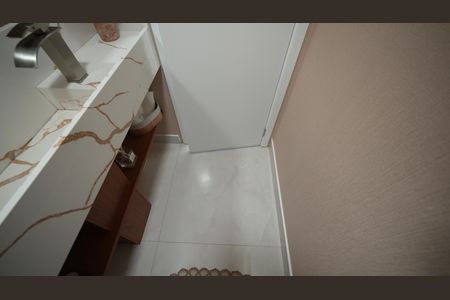 Lavabo de apartamento à venda com 3 quartos, 125m² em Vila Santa Teresa, Santo André