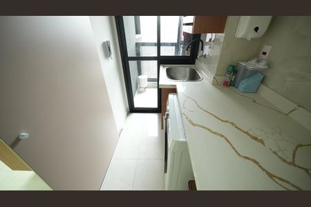 Área de Serviço de apartamento à venda com 3 quartos, 125m² em Vila Santa Teresa, Santo André