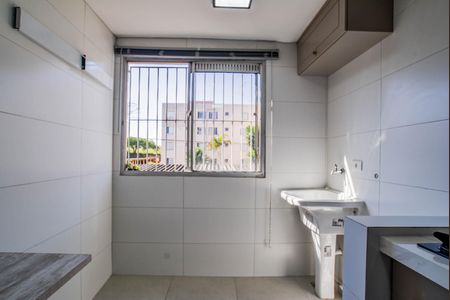 Cozinha e Área de Serviço de apartamento para alugar com 2 quartos, 55m² em Cadeia Nova, Santo André