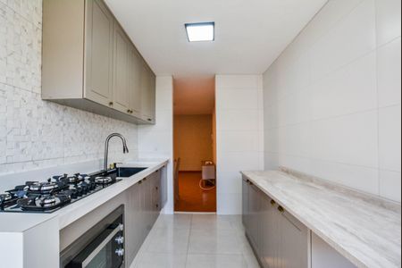 Cozinha e Área de Serviço de apartamento para alugar com 2 quartos, 55m² em Cadeia Nova, Santo André