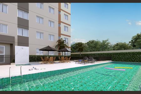 Apartamento para alugar com 35m², 2 quartos e sem vagaÁrea comum - Piscina