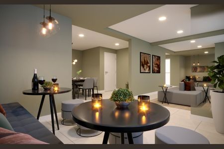 Apartamento para alugar com 35m², 2 quartos e sem vagaÁrea comum - Salão de festas