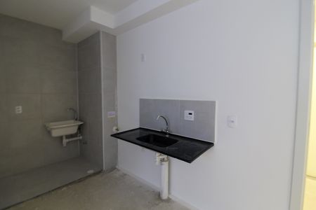 Cozinha de apartamento para alugar com 2 quartos, 35m² em Jaguaré, São Paulo