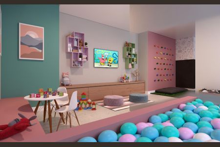 Apartamento para alugar com 35m², 2 quartos e sem vagaBrinquedoteca