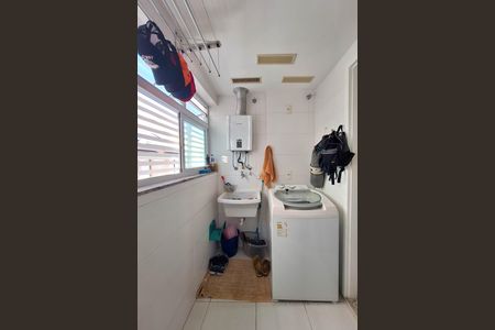 Área de Serviço de apartamento à venda com 3 quartos, 127m² em Charitas, Niterói