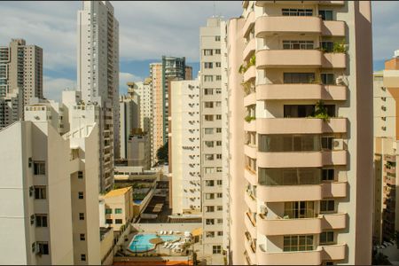 Vista da Sala de apartamento para alugar com 1 quarto, 53m² em Setor Central, Goiânia