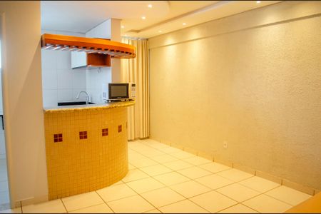 Sala de apartamento para alugar com 1 quarto, 53m² em Setor Central, Goiânia