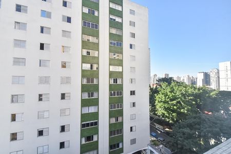 Vista da sala de apartamento à venda com 2 quartos, 82m² em Vila Clementino, São Paulo