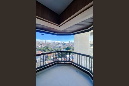 Varanda da Sala de apartamento à venda com 2 quartos, 83m² em Vila Regente Feijó, São Paulo