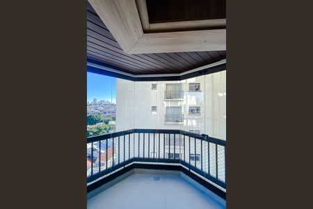 Varanda da Sala de apartamento à venda com 2 quartos, 83m² em Vila Regente Feijó, São Paulo