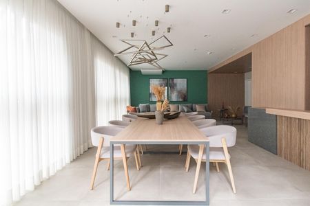 Apartamento para alugar com 29m², 1 quarto e sem vaga Apartamento para alugar com 29m², 1 quarto e sem vagaÁrea comum - Salão de festas