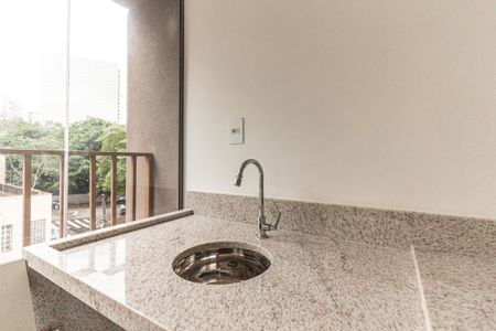 Varanda da Sala de apartamento para alugar com 2 quartos, 60m² em Higienópolis, São Paulo