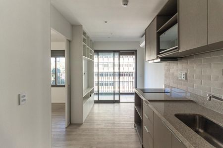 Sala de apartamento para alugar com 1 quarto, 32m² em Higienópolis, São Paulo