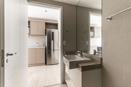 Apartamento para alugar com 32m², 1 quarto e sem vaga Apartamento para alugar com 32m², 1 quarto e sem vagaBanheiro
