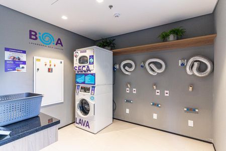 Apartamento para alugar com 32m², 1 quarto e sem vaga Apartamento para alugar com 32m², 1 quarto e sem vagaLavanderia