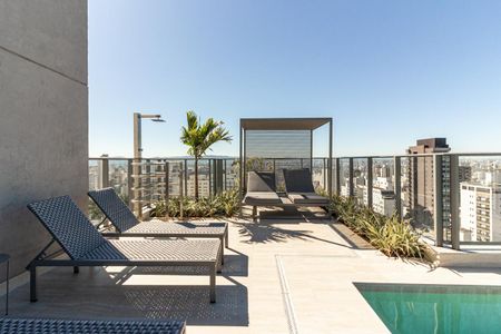 Apartamento para alugar com 32m², 1 quarto e sem vaga Apartamento para alugar com 32m², 1 quarto e sem vagaPiscina