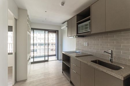 Sala de apartamento para alugar com 1 quarto, 32m² em Higienópolis, São Paulo