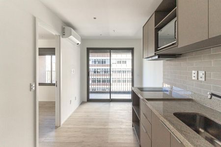 Sala de apartamento para alugar com 1 quarto, 32m² em Higienópolis, São Paulo