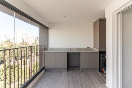 Varanda da Sala de apartamento para alugar com 2 quartos, 60m² em Higienópolis, São Paulo