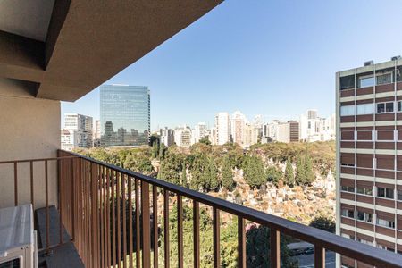 Vista da Sala de apartamento para alugar com 2 quartos, 54m² em Higienópolis, São Paulo