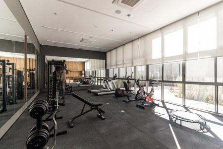 Apartamento para alugar com 44m², 1 quarto e sem vaga Apartamento para alugar com 44m², 1 quarto e sem vagaAcademia