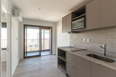 Sala de apartamento para alugar com 1 quarto, 33m² em Higienópolis, São Paulo