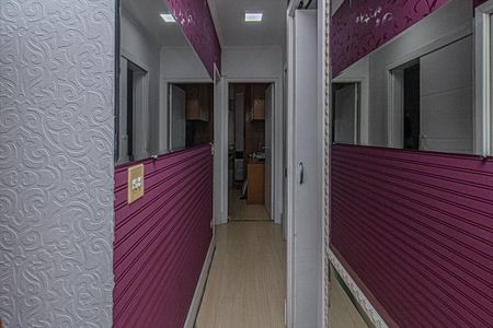 corredor para os cômodos_1 de apartamento à venda com 2 quartos, 61m² em Vila Gumercindo, São Paulo