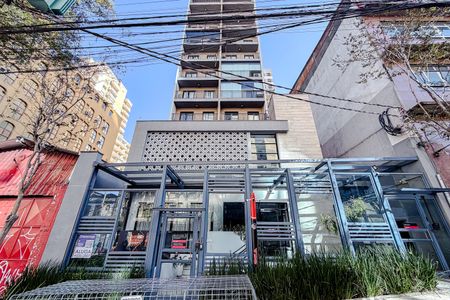 Studio à venda com 22m², 1 quarto e sem vaga Studio à venda com 22m², 1 quarto e sem vagaFachada - Plaquinha