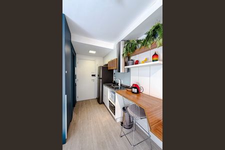 Studio à venda com 22m², 1 quarto e sem vaga Studio à venda com 22m², 1 quarto e sem vagaCozinha