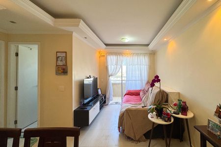 Sala de apartamento à venda com 2 quartos, 54m² em Conjunto Residencial Pombeva, São Bernardo do Campo