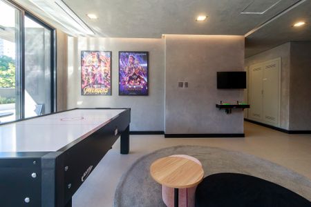 Studio para alugar com 25m², 1 quarto e sem vaga Studio para alugar com 25m², 1 quarto e sem vagaSala de Jogos