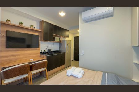 Studio de kitnet/studio para alugar com 1 quarto, 25m² em Cidade Monções, São Paulo