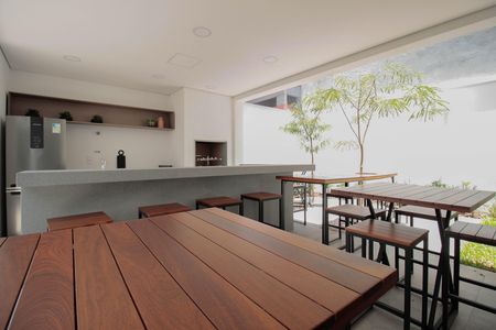 Studio à venda com 24m², 1 quarto e sem vaga Studio à venda com 24m², 1 quarto e sem vagaÁrea comum - Churrasqueira