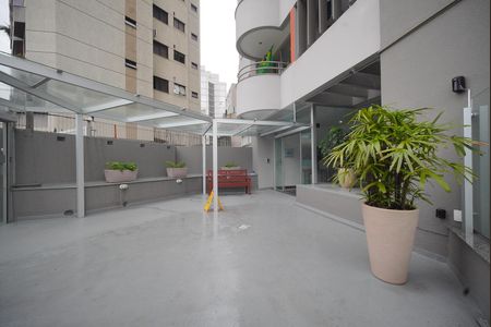 Área externa de apartamento para alugar com 3 quartos, 82m² em Centro, Florianópolis