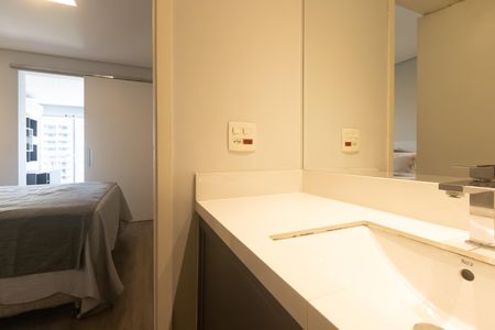 Apartamento para alugar com 56m², 1 quarto e 1 vaga Apartamento para alugar com 56m², 1 quarto e 1 vagaBanheiro da Suíte