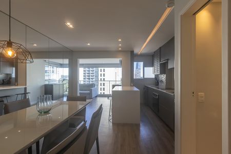 Apartamento para alugar com 56m², 1 quarto e 1 vaga Apartamento para alugar com 56m², 1 quarto e 1 vagaSala de Jantar