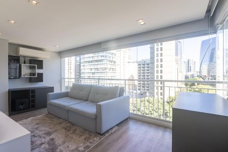 Apartamento para alugar com 56m², 1 quarto e 1 vaga Apartamento para alugar com 56m², 1 quarto e 1 vagaSala