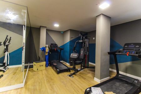 Apartamento para alugar com 30m², 1 quarto e sem vaga Apartamento para alugar com 30m², 1 quarto e sem vagaÁrea comum - Academia