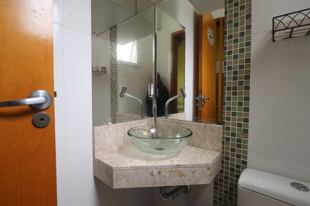 Lavabo Cobertura de apartamento à venda com 3 quartos, 186m² em Parque das Nações, Santo André