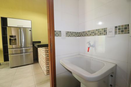 Área de Serviço de apartamento à venda com 3 quartos, 186m² em Parque das Nações, Santo André
